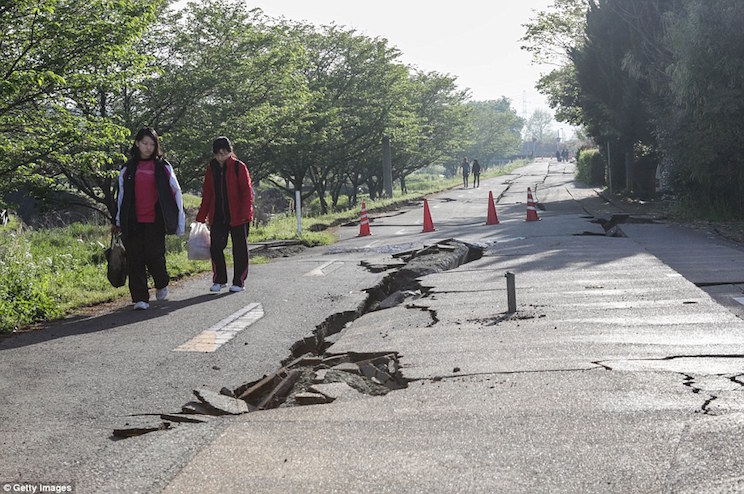 Terremoto en Jap&oacute;n